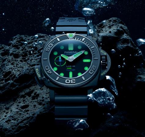 replica panerai submersible blue|PAM01800 Submersible Elux Lab.